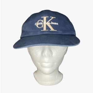 Calvin Klein Jeans Monogram Logo Snapback Hat